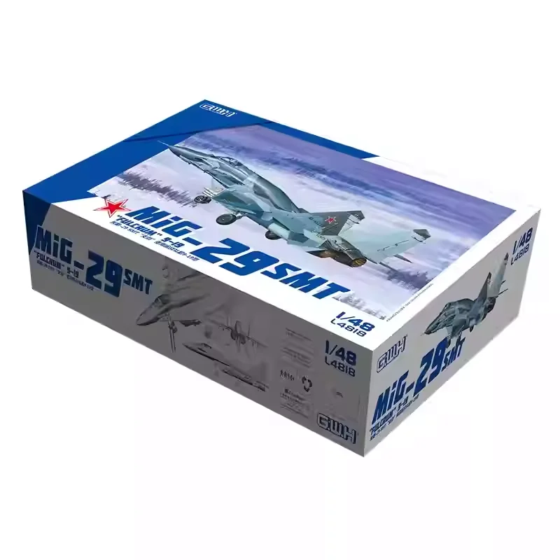 

1/48 Great Wall Hobby L4818 MiG-29SMT "Fulcrum" 9-19 Пластиковый масштабный конструктор, игрушка на день рождения, коллекционный подарок