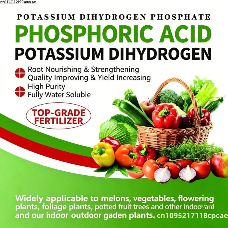 High Purity 99% Monopotassium Phosphate - Premium Fertilizer for Flowering, Fruiting, Strong Roots& Plant Growth