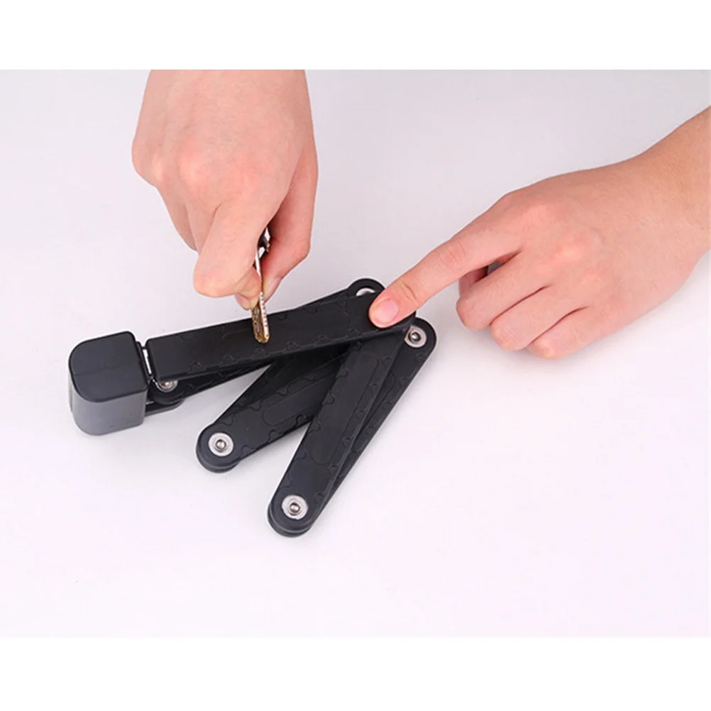 Folding Bike Black Anti-Theft Steel Cable Abs Coating Rust-Proof Non-Slip Straps Sturdy Rivets For Road Bicycle Security