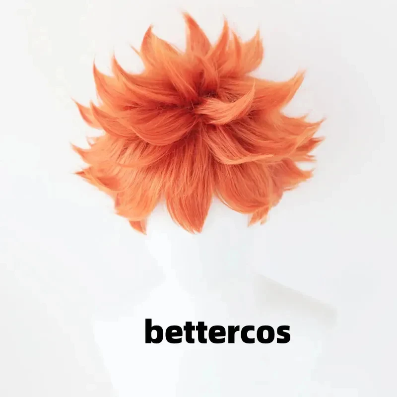 A;3,v;7'd/Anime Cosplay Perücke Shoyo Hinata 30cm Orange Kurze Perücken Hitzebeständiges Synthetisches Haar20253;f'6,c;7.y;x;4'v6,b/