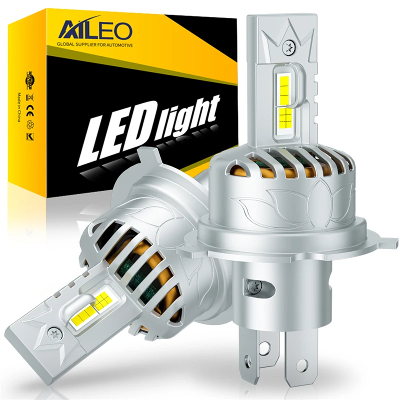 

AILEO 250W 50000LM H4 H7 Led Lights CSP H1 High Low Beam H11 H8 H9 Headlight Bulbs 9005 HB3 9006 HB4 Day Running Auto Car Lamps