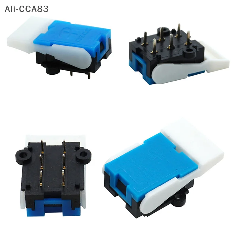 

10pcs Blue Telephone Hook Switch 6 Pin Intercom Doorbell Switch Retainer Reed Switch Blade Repair Parts For Telephone