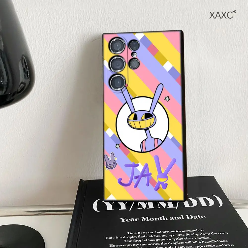 Digital Ircus Web Series C-cartoon Jax Phone Case For Samsung S26 Ultra S25 FE S24 S23 S22 Plus S25 Edge TPU soft shell Covers