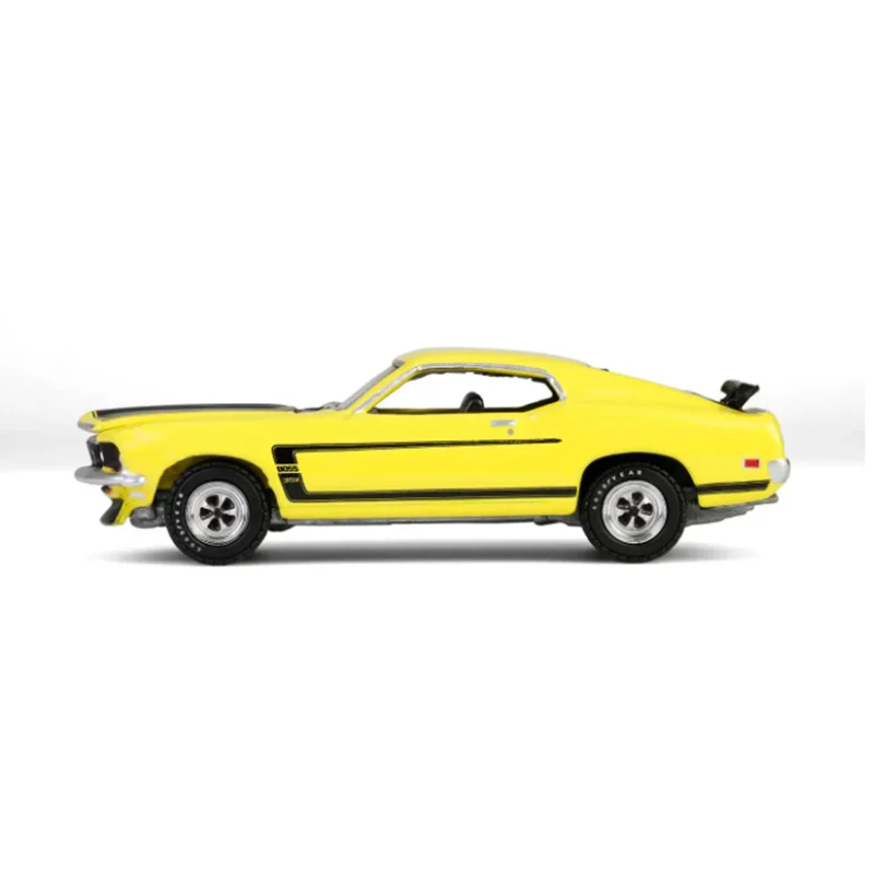 

Greenlight масштаб 1:64 1969 Mustang Boss 302 37320-B модель автомобиля из сплава, статическая коллекция, украшенные праздничные игрушки, сувенирный подарок
