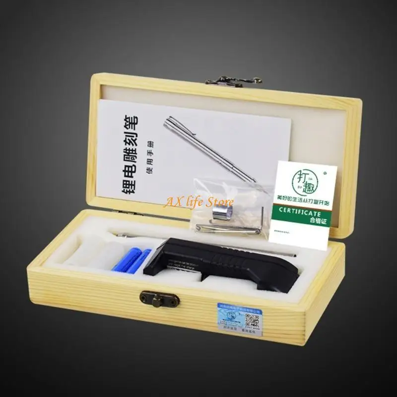 

J2HA Multi Functional Electric Drill Engraver Pen Small Body, Large Energy, and Elegent Appearance for Artistic Creations