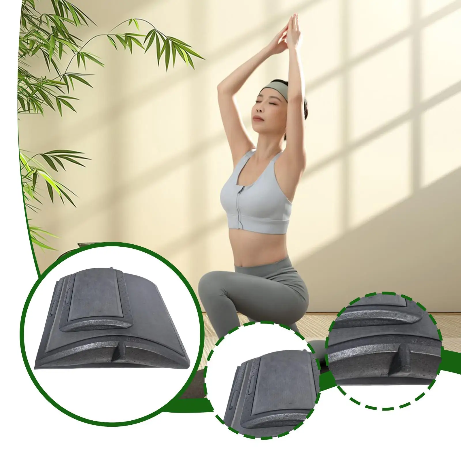 

Pilates Barrel EVA Spine Corrector Set Stretching Equipment for Women Home Back Flexibility