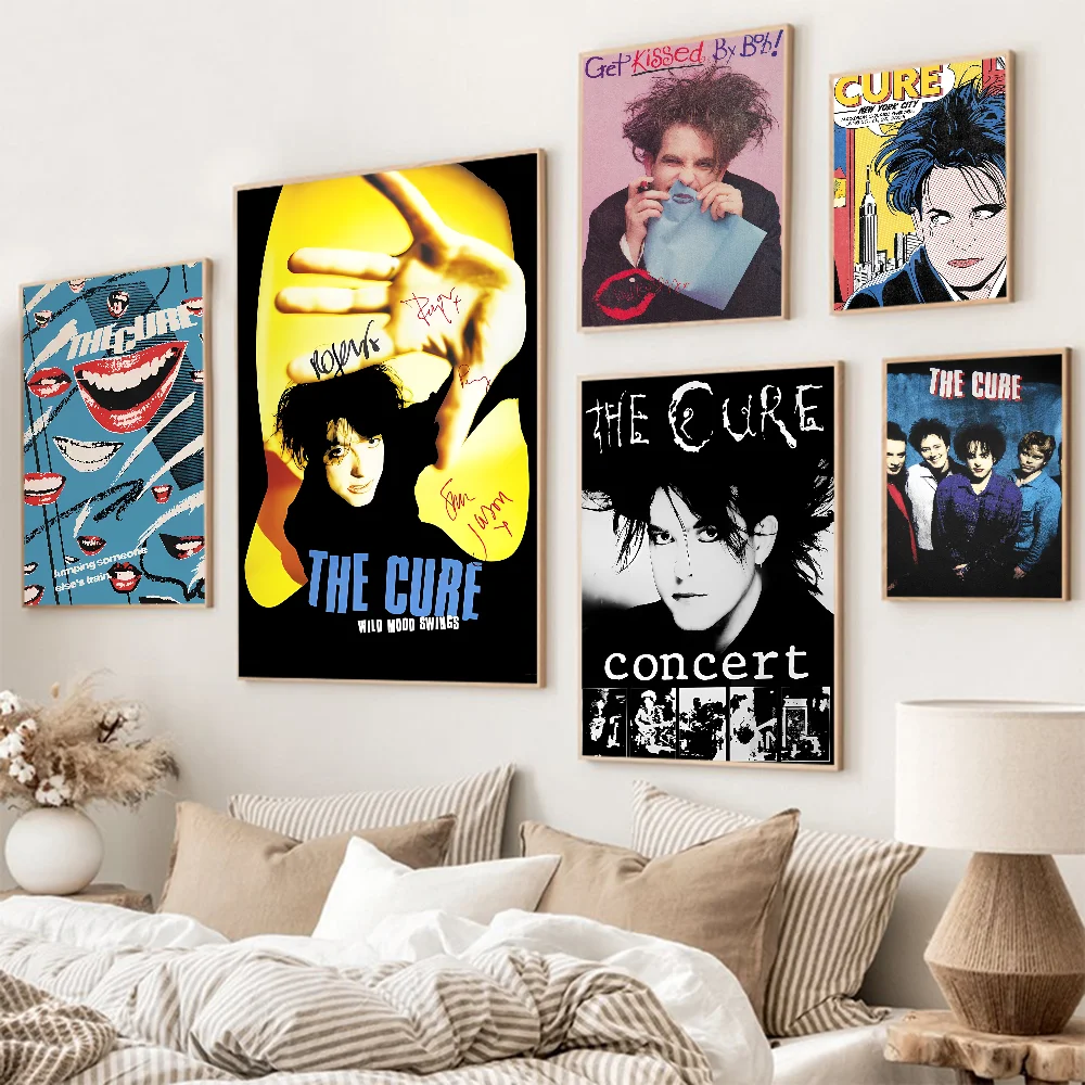 The C-Cure Classic Movie Anime Posters Sticky Waterproof Paper Sticker Coffee House Bar Kawaii Room Decor