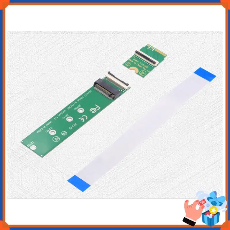 Compact Key A+E Interface WIFI Tom.2 Key M Interface Adapter FPC Soft Bank SSD Connection Cable NVME Adapter Card NGFF