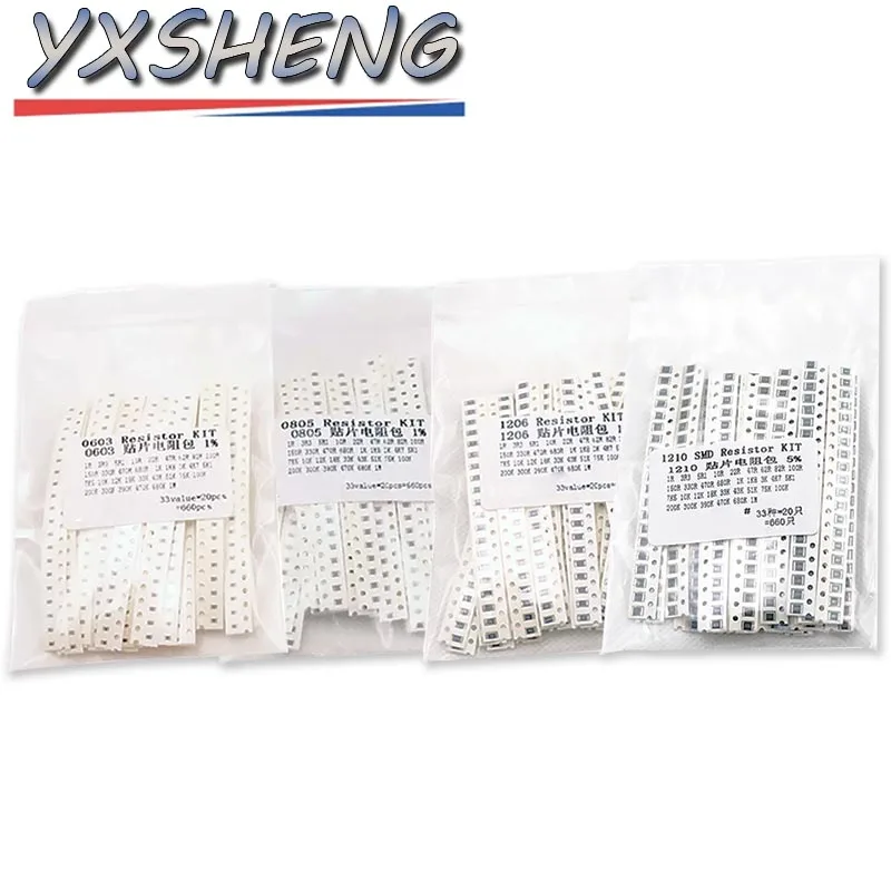 660PCS 0603 0805 12…