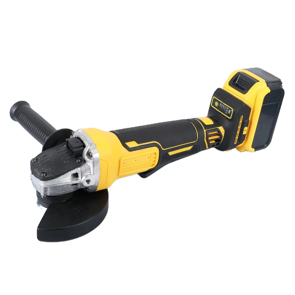 

Wholesale Cordless Metal Cutting Stone Woodworking Grinding Machine 125mm Electric Angle Grinder for Polishing