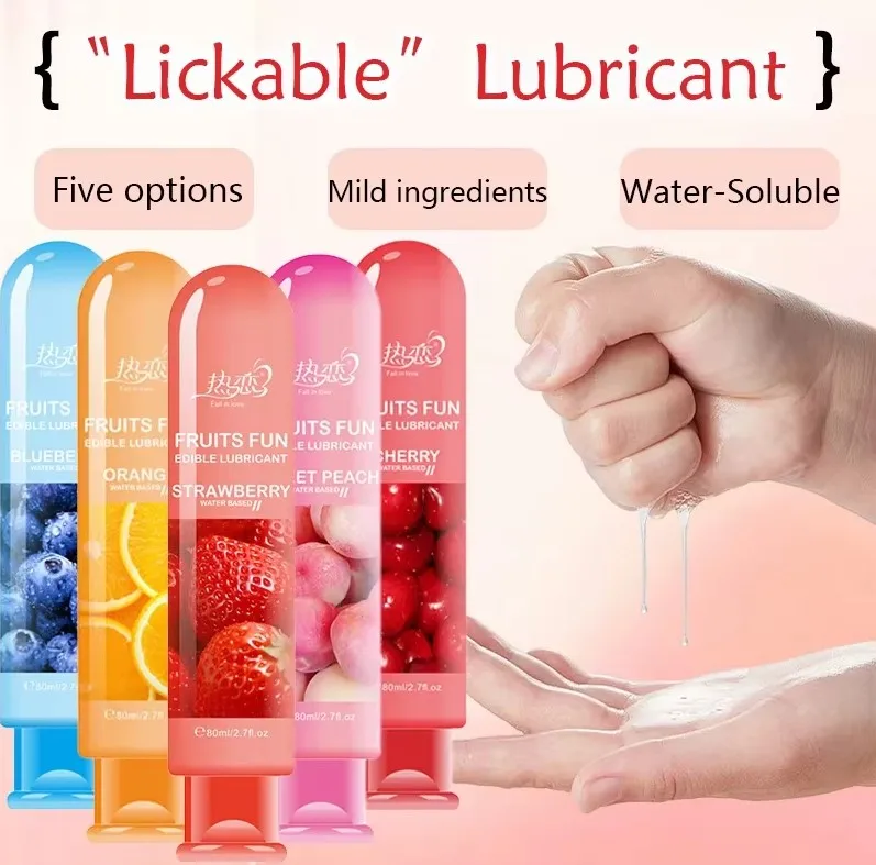 Съедобная смазка, персональная смазка для анального секса на водной основе для женщин, смазка для быстрого оргазма, секс-смазка, оральный вагинальный гель, товары для секса