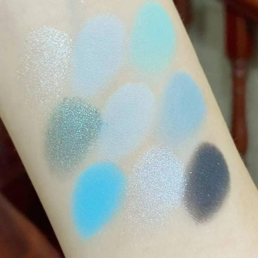 Fard à paupières à paillettes longue durée, couleurs vives, surligneur, imperméable, effet éclaircissant naturel, Pigment pour les yeux, fête