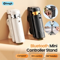 Elough Selfie Stick Tripod Phone Stand Shooting Aid Wireless Bluetooth Remote Extendable Portable Phone Holder For Live Broadcas