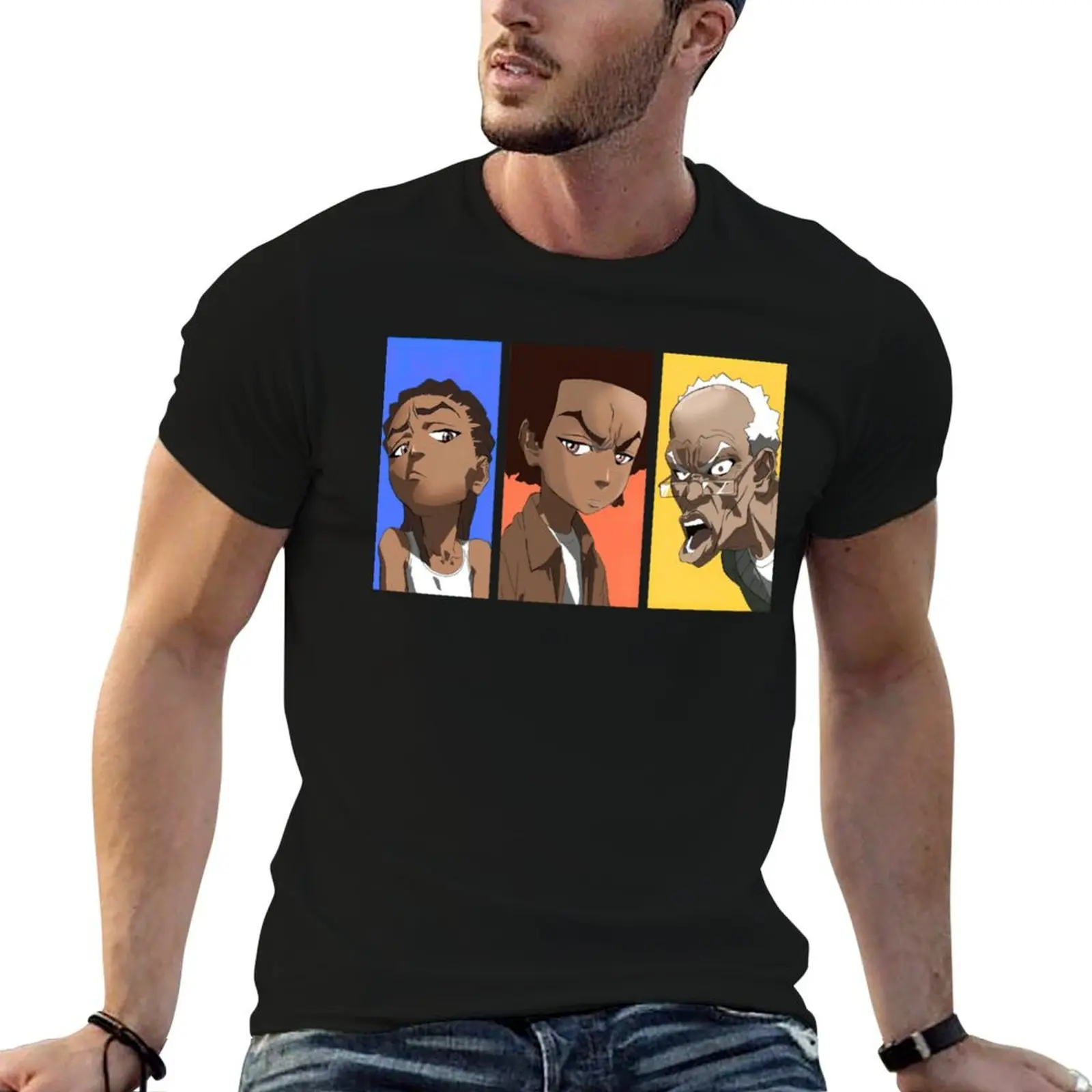 

The Boondocks T-Shirt man t shirts graphic printed t shirts for man T-Shirt