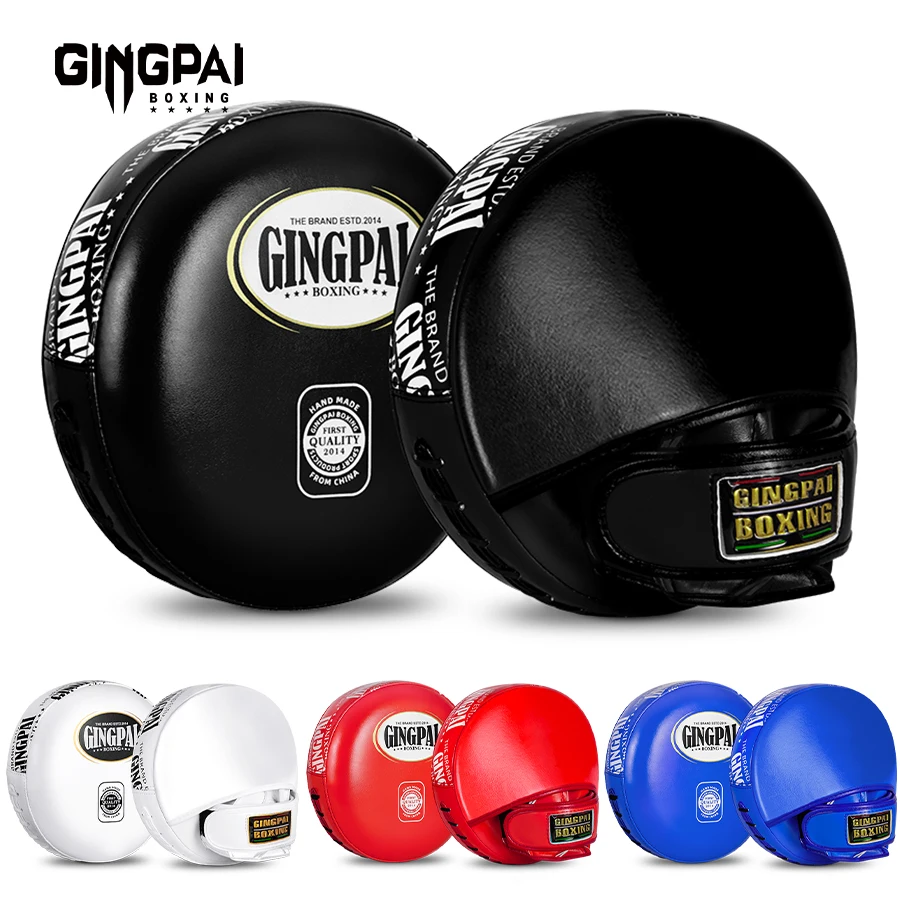 1PC Muay Thai Hand Target Thickened Microfiber Leather Boxing Speed Target MMA Sanda Boxing Target Small Taekwondo
