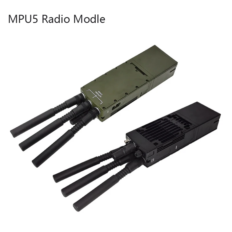 

Tactical MPU5 Dummy Model Radio Case DIY Walkie-Talkie Transceiver Interphone Models Detachable For Outdoor Tactical Equipment