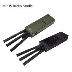 Tactical MPU5 Dummy Model Radio Case DIY Walkie-Talkie Transceiver Interphone Models Detachable For Outdoor Tactical Equipment