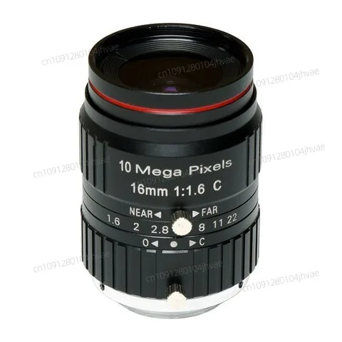 

MVL-KF1616M-10MP 1" 10MP 16mm F1.6 C Mount Lens None Distortion Industrial Camera Lens