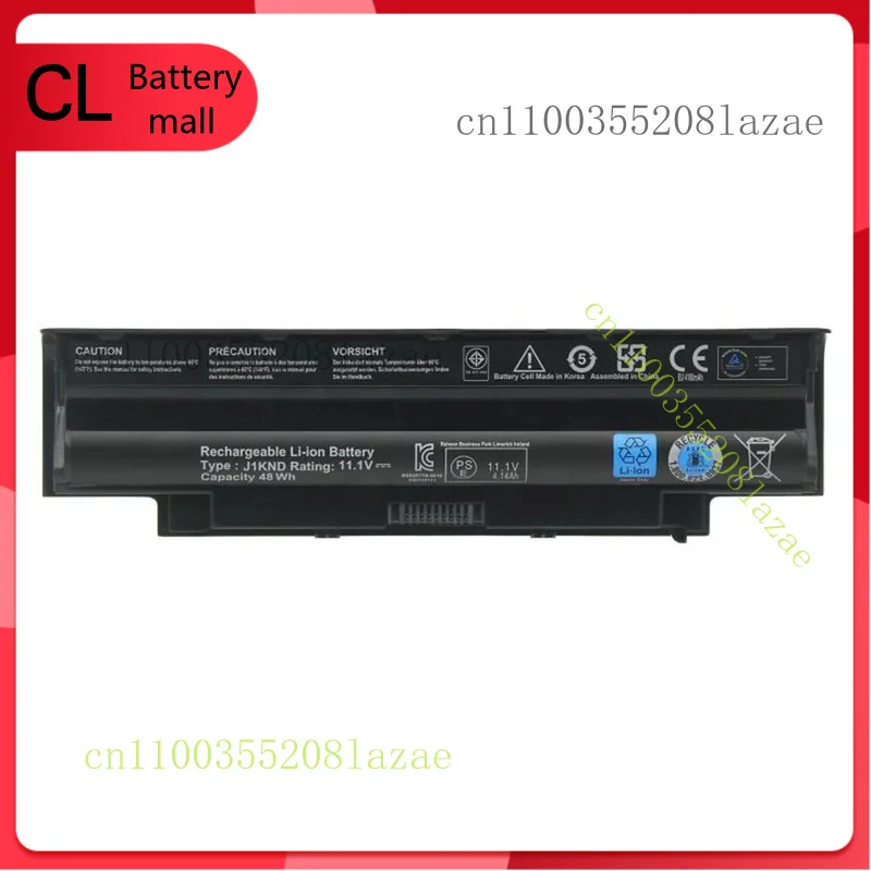 

J1KND N4010 Аккумулятор для ноутбука Inspiron 3520 3420 M5030 N5110 N50110 N7010 N3010