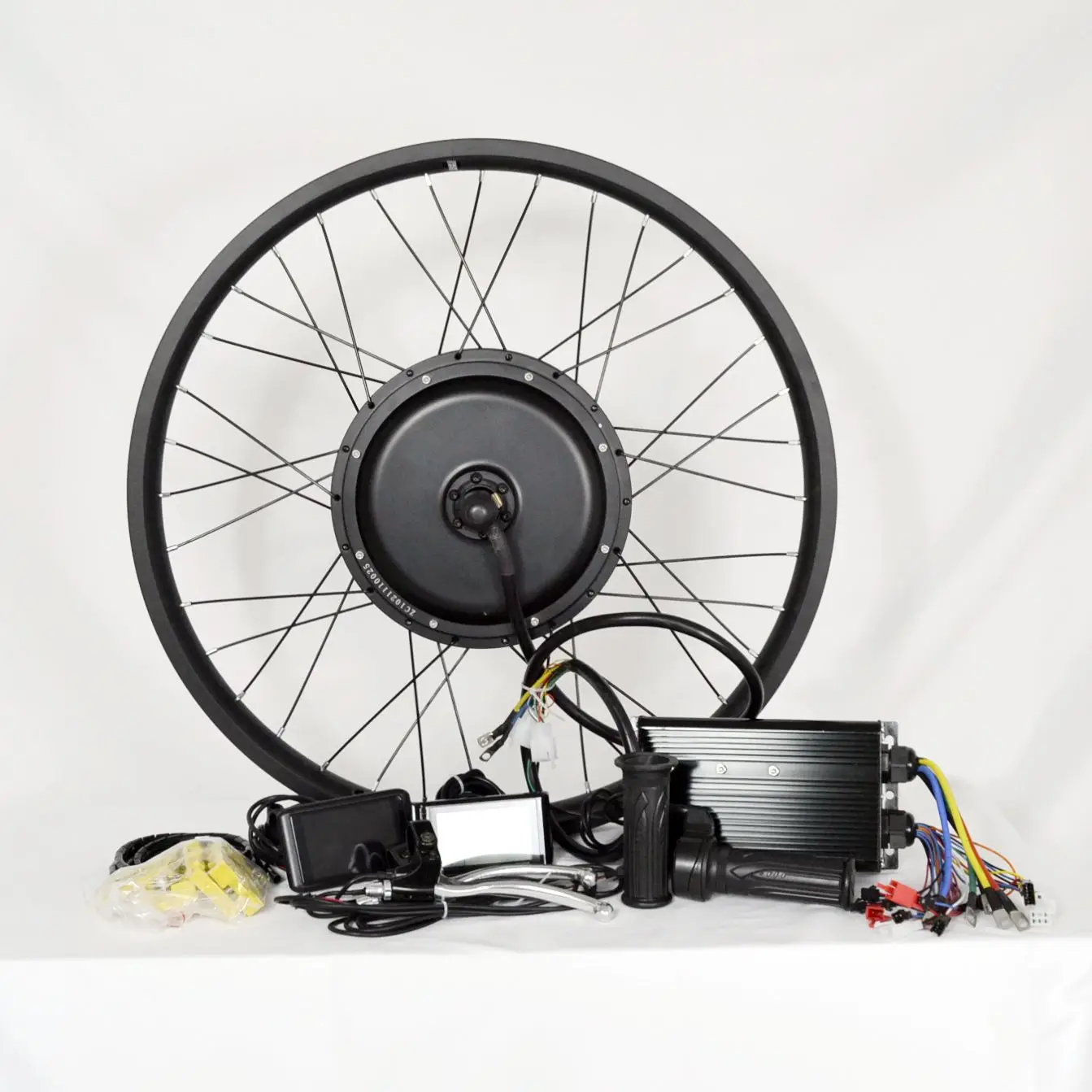 Hoge Prestaties Ebike Kit Dc Motor E Cyclus 350W 500W 1000W 1500W Ebike Conversieset Elektrische E Bike Kit