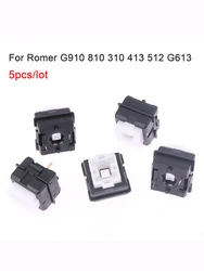 5Pcs Romer-G Switch For G910 G810 G310 G413 G512 G613 Mechanical Keyboard Shaft Change Shaft Black Switch