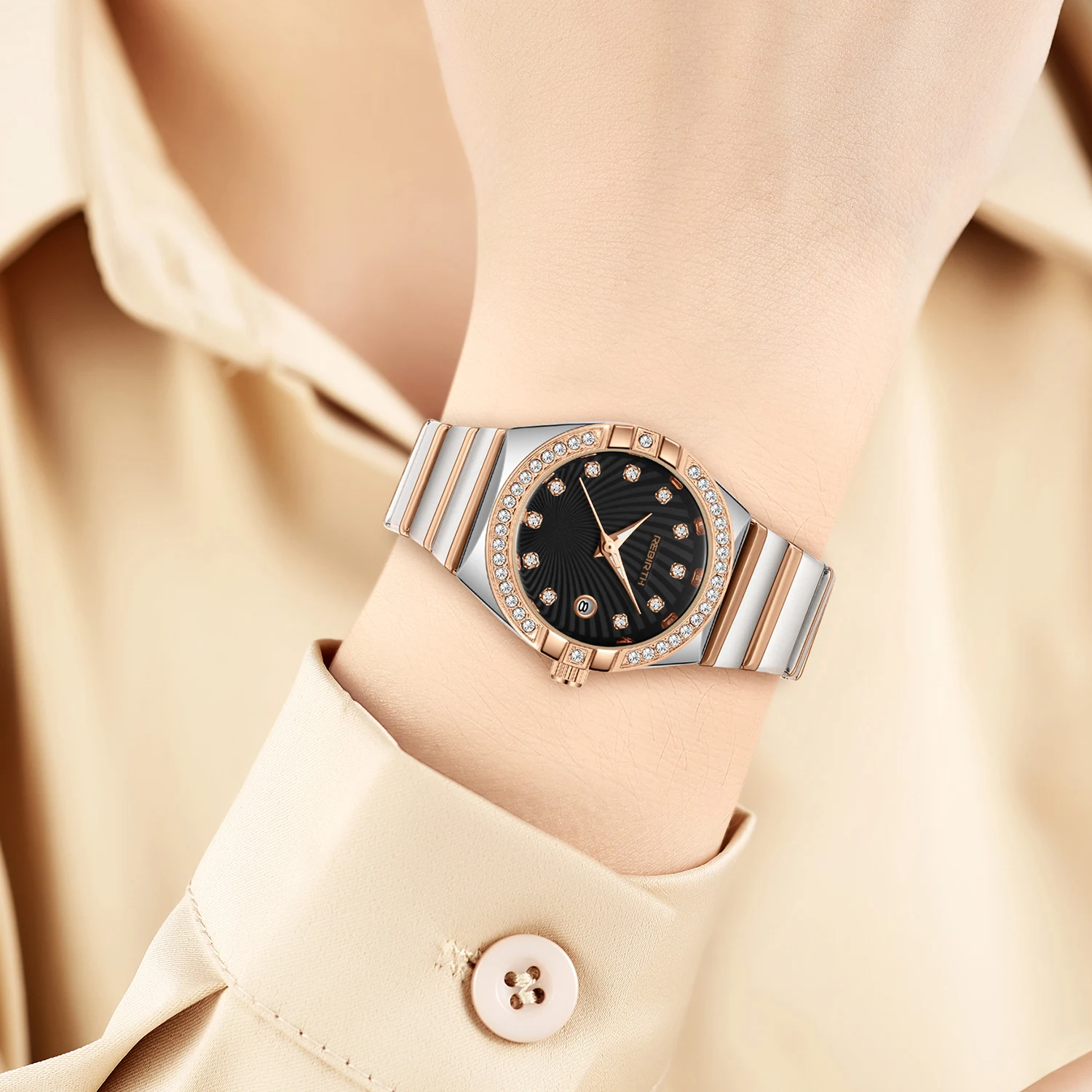 Luxury Women's Waterproof Luminous Calendar Watch