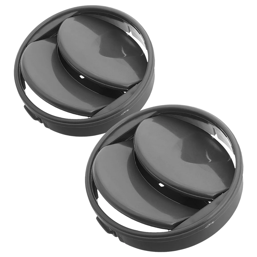 

2 Pcs Passenger Car Air Conditioning Vents Ac Outlet Extensions Grille Automotive