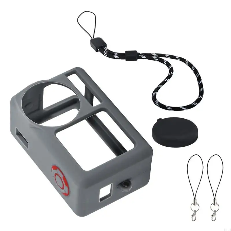 2025 Новый силиконовый корпус для защиты камеры с объективом с линзой для Action 5 Professional