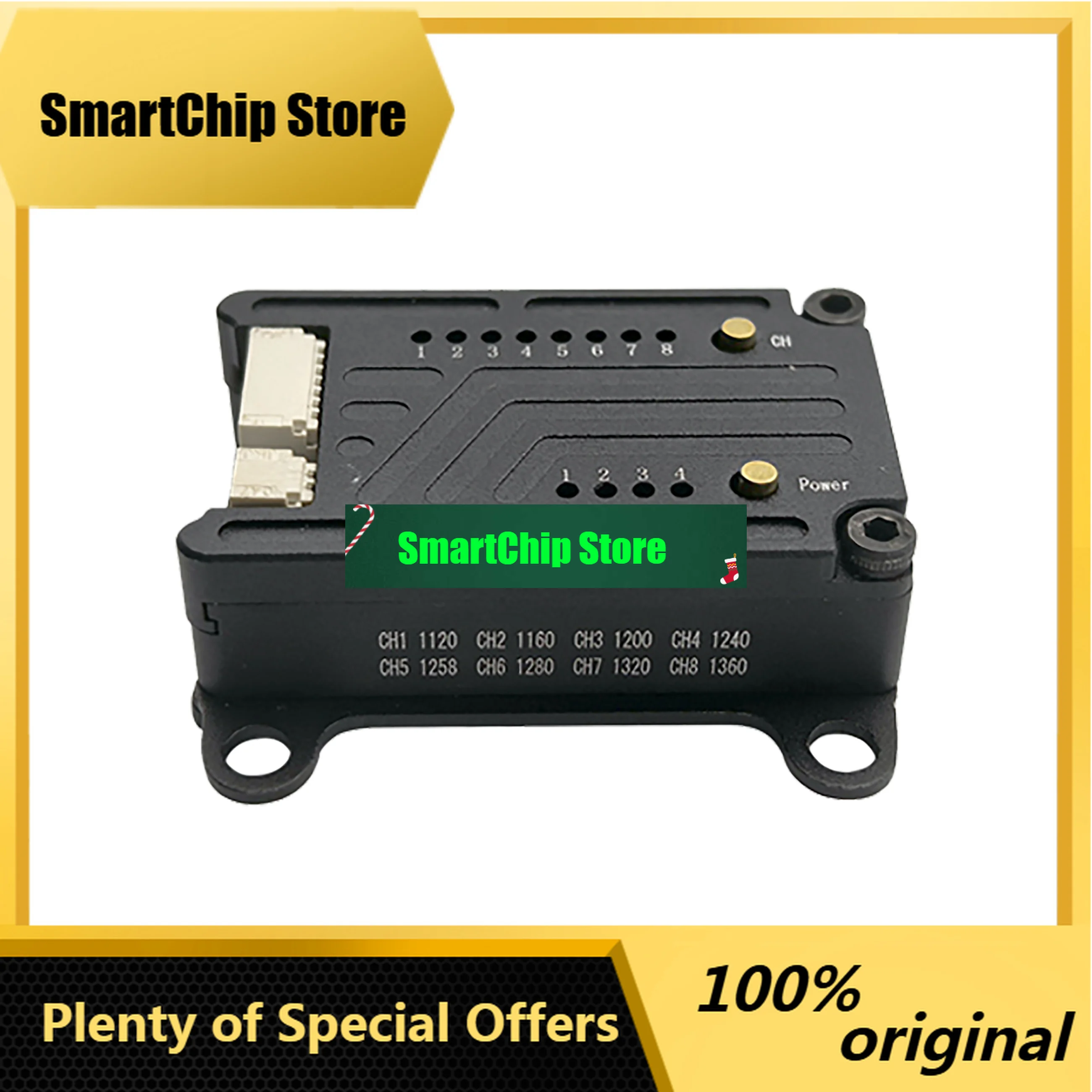 SmCpFPV VTX Wireless Analog Video Transmitter 1.2G/1.3G 2W 8CH Supports IRC Protocol For First-Person View Flying Equipment