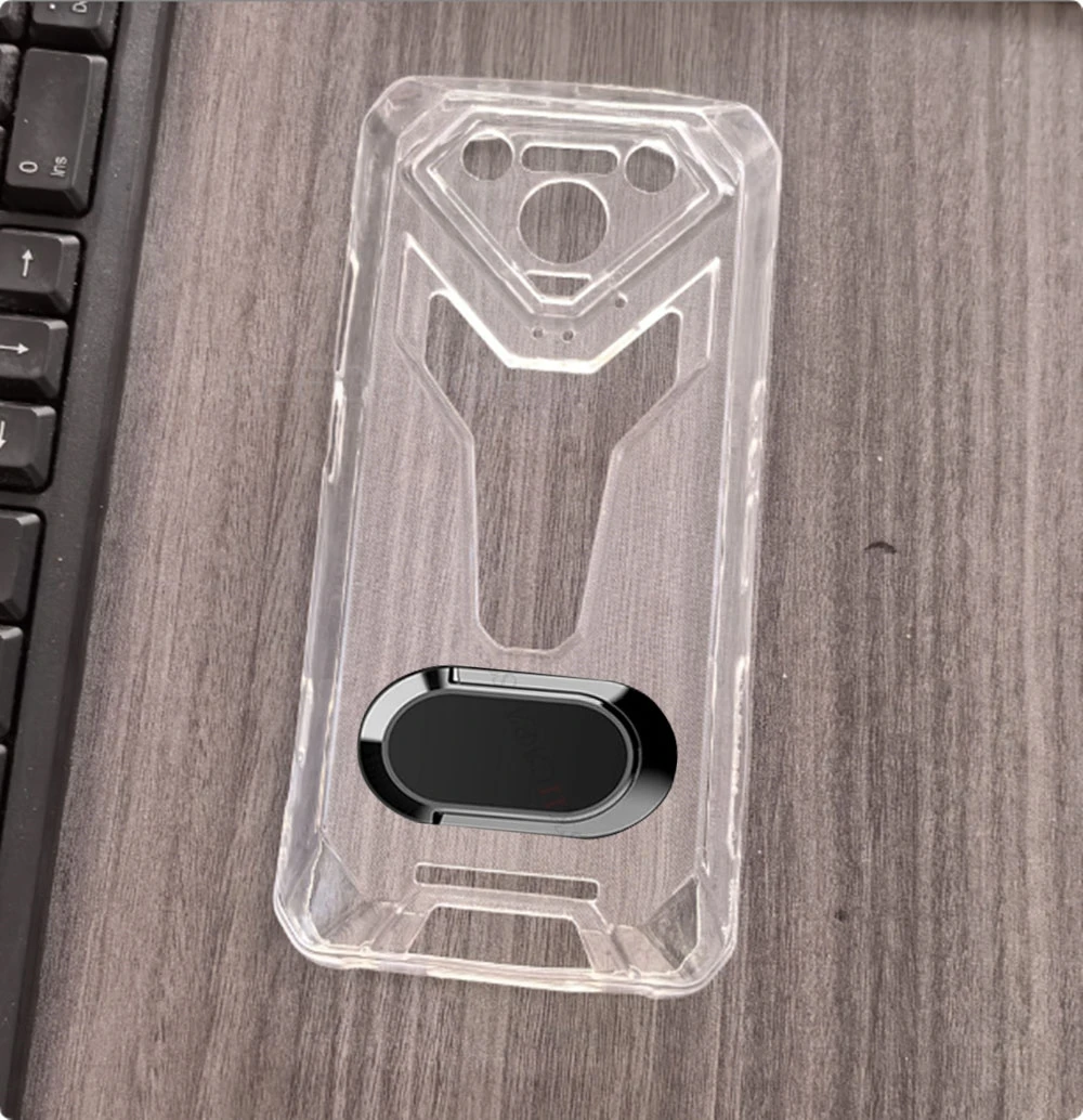 For Ulefone Armor 34 Pro 6.95" Armor34Pro Armor34 34Pro Back Ring Holder Bracket Phone Case TPU Soft Silicone Cover