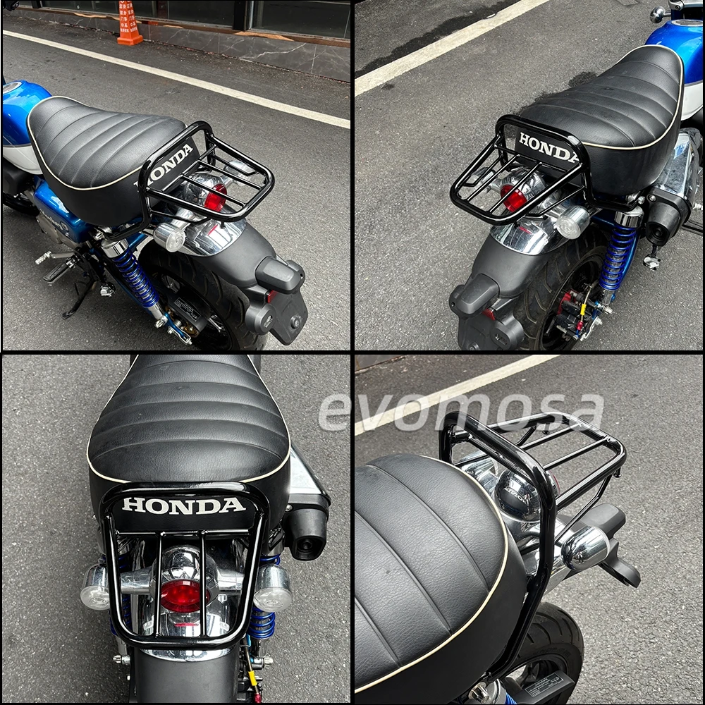 Motorcycle Monkey125 Rear Luggage Rack For Honda Monkey 125 2018-2024 2023 Rear Cargo Support Holder Bracket Cargo Tail Rack
