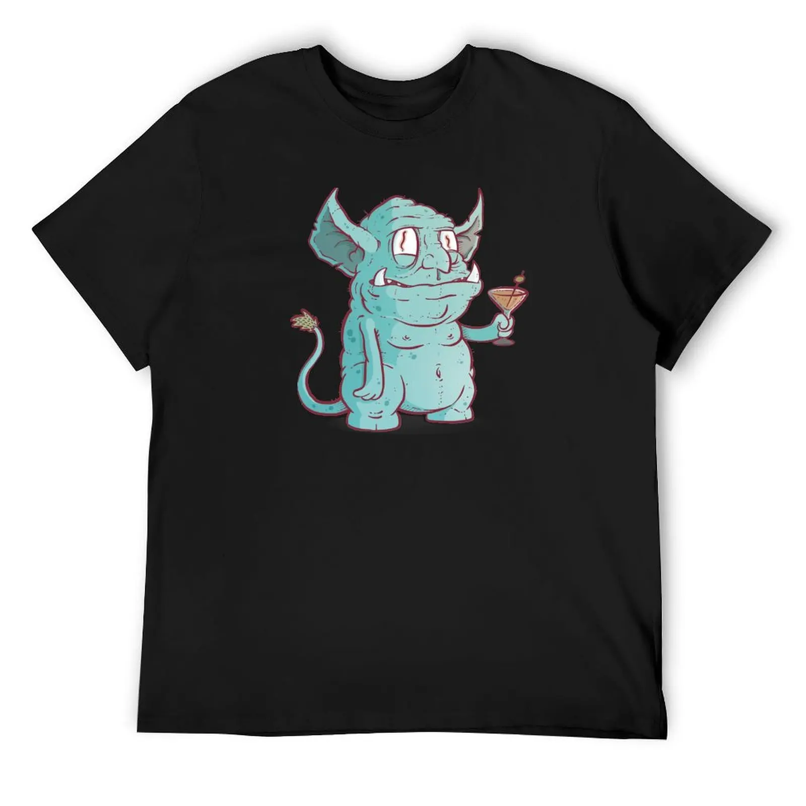 

Drunk Goblin T-Shirt man clothes cotton graphic tees plus sizes graphic t shirt vintage Men's t shirts
