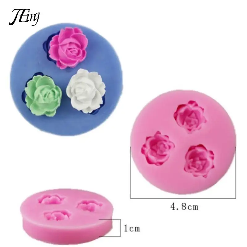 Diy Cake Rose Leaves Silicone Soap Mold Kitchen Accessories Cake Mold Gumpaste Candy Cookies Tools Fondant Cake Decoration