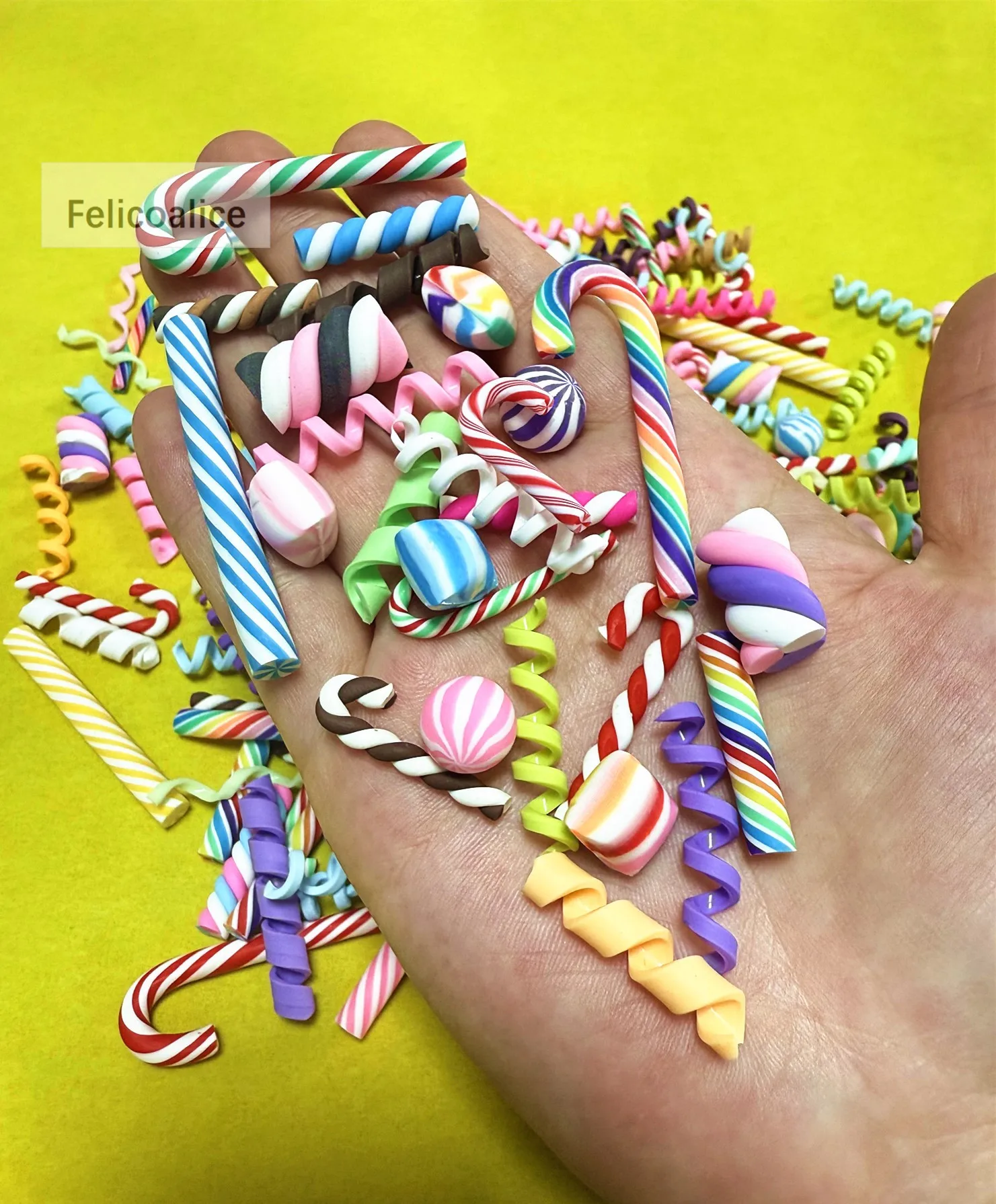 15 Stück Kawaii Harz Flatback Cabochons Scrapbooking Ton Weihnachten Rot Weiß Zuckerstange Handwerk Zuhause Weihnachtsdekoration – Detail 4