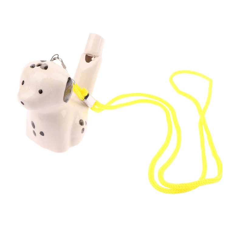 1PC Ceramic Water Bird Whistle With Rope Vintage Funny Musical Toys For Children Gift Educational Early Learning Painting Toy