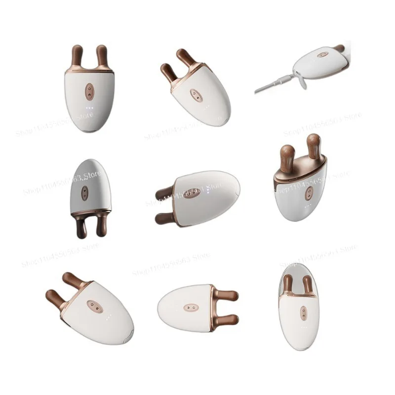 Скребок для носа Bianshi с маленькими рогами, красивый массажер для носа, устройство для скребка носа, прямой артефакт моста