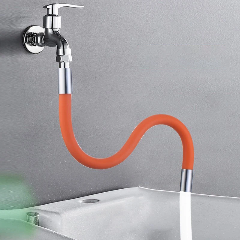 1pc Water Faucet Extension Pipe, Universal Extended Water Pipe, Anti-Splash Extension Pipe