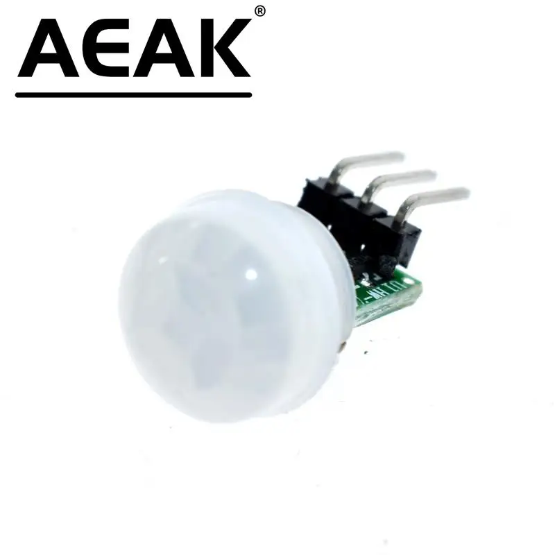 AEAK Mini IR Pyroelectric Infrared PIR Motion Human Sensor Automatic Detector Module AM312 Sensor DC 2.7 to 12V