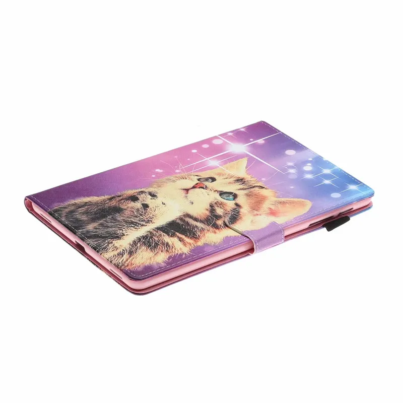 Tablet per Samsung Galaxy Tab A7 Custodia T500 T505 Cute Cat Unicorn Cartoon Cover in pelle per Funda Samsung Galaxy Tab A7 2020 Custodia