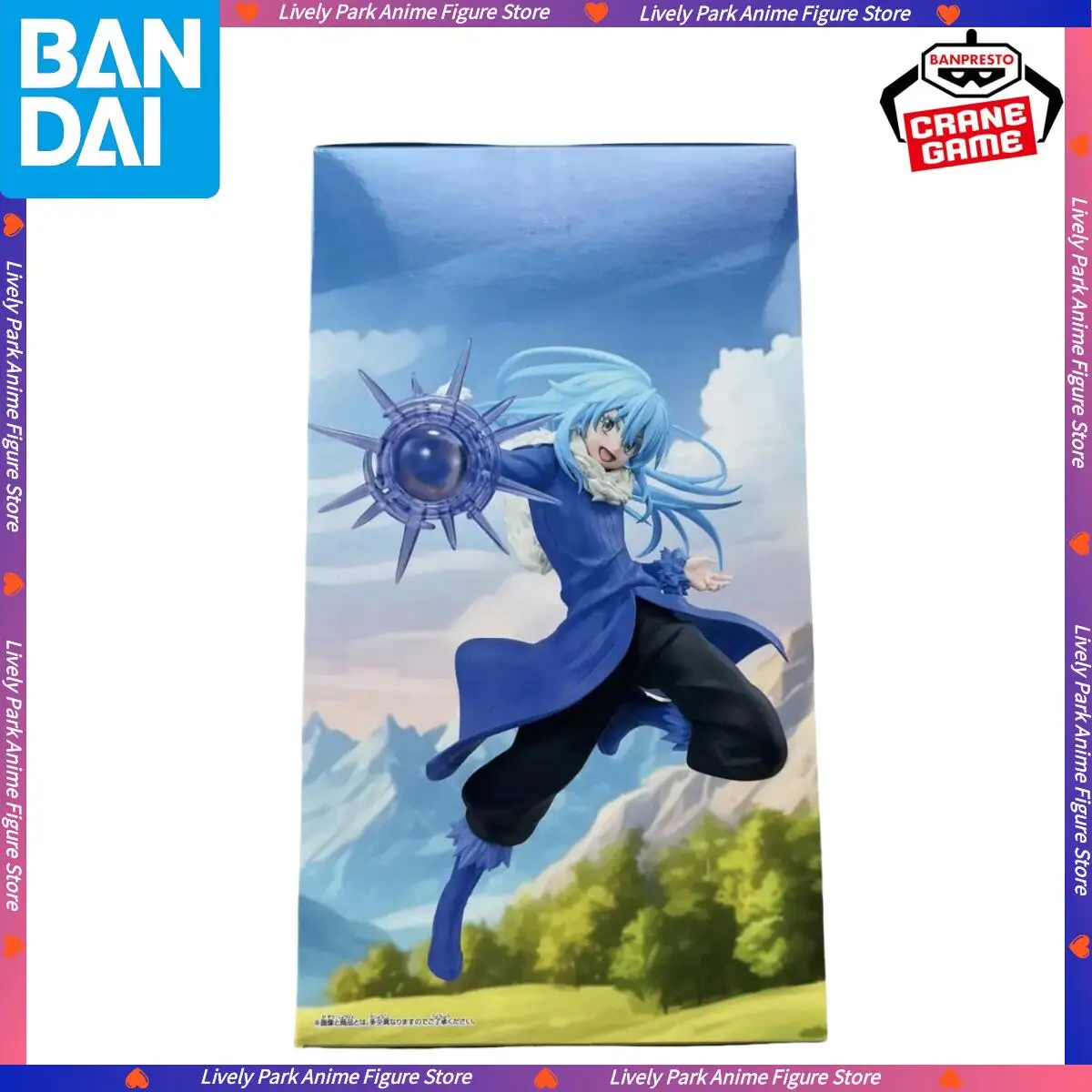 BANDAI Original Box That Time I Got Reincarnated As A Slime ESPRESTO-Phantom Effect Rimuru Tempest Action Figure Model Toy Gifts