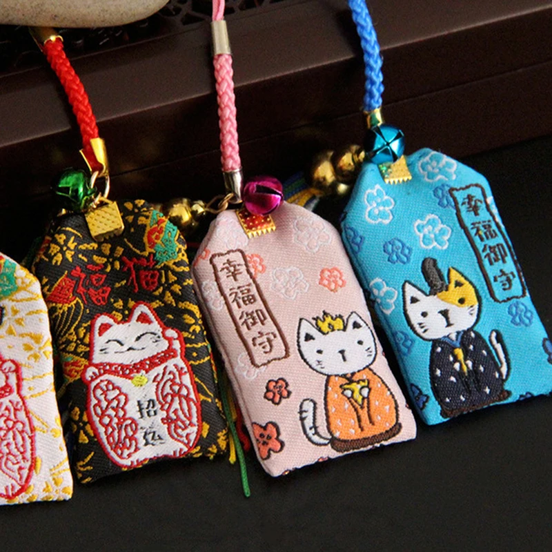 Japanese Omamori Traditional Gift Good Luck Charms for Health Career Love Safety