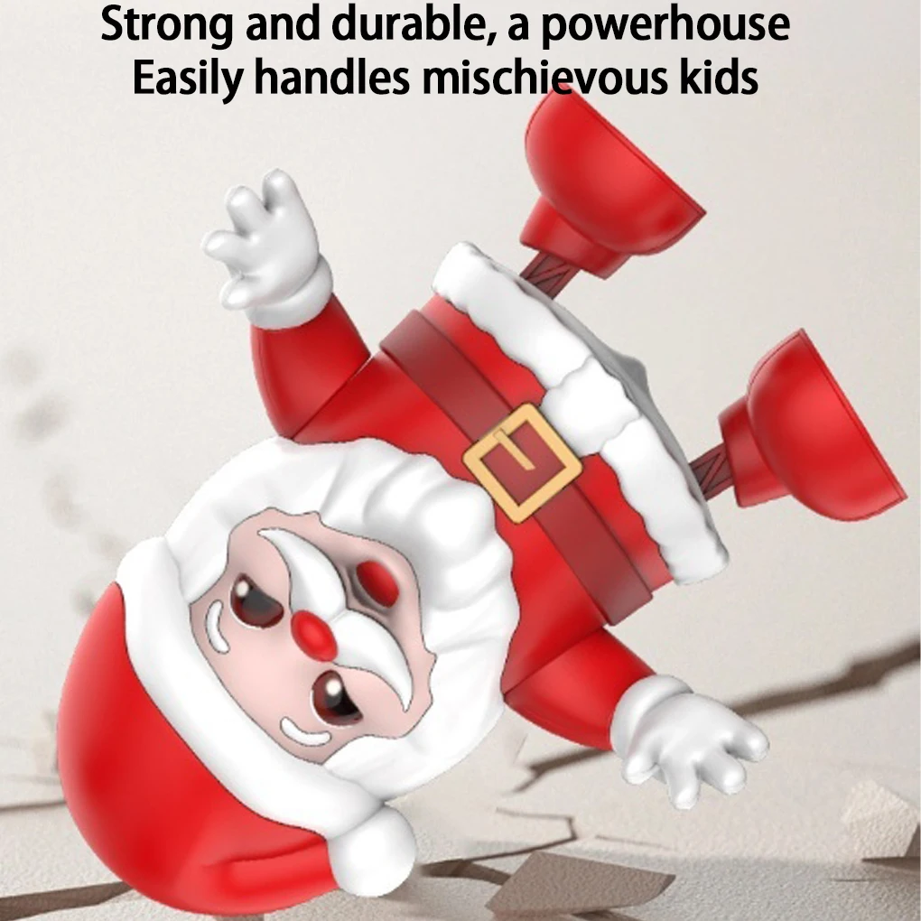 크리스마스 파티 장식용 귀여운 산타클로스 인형 전기 콘서트 오브 조이 배터리 작동