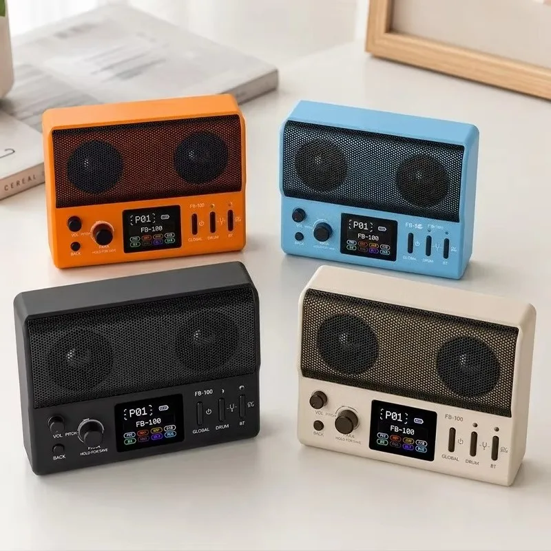 

Electric Guitar Amplifier 6w Connectivity with Support for Internal Recording