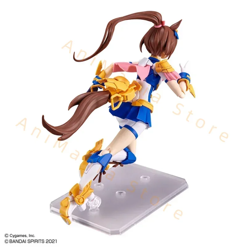 Bandai original anime 30ms bonito derby tokai teio figura de ação montagem modelo brinquedos ornamentos colecionáveis presentes para crianças