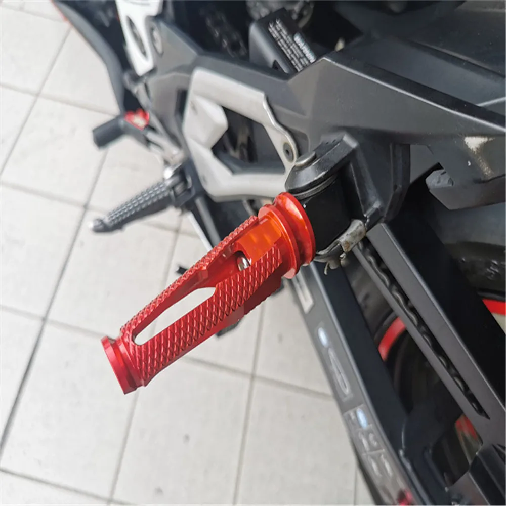 For Honda CBR600RR F5 CBR10000RR F4 F4I CBR650F CBR500R CBR500F CNC Rear Foot Pegs Motorcycle Passenger Footrest Pedal