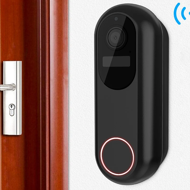 Tuya Smart Video campanello impermeabile visione notturna sicurezza domestica telecamera FHD citofono visivo digitale 2.4 Ghz 5Ghz spina americana