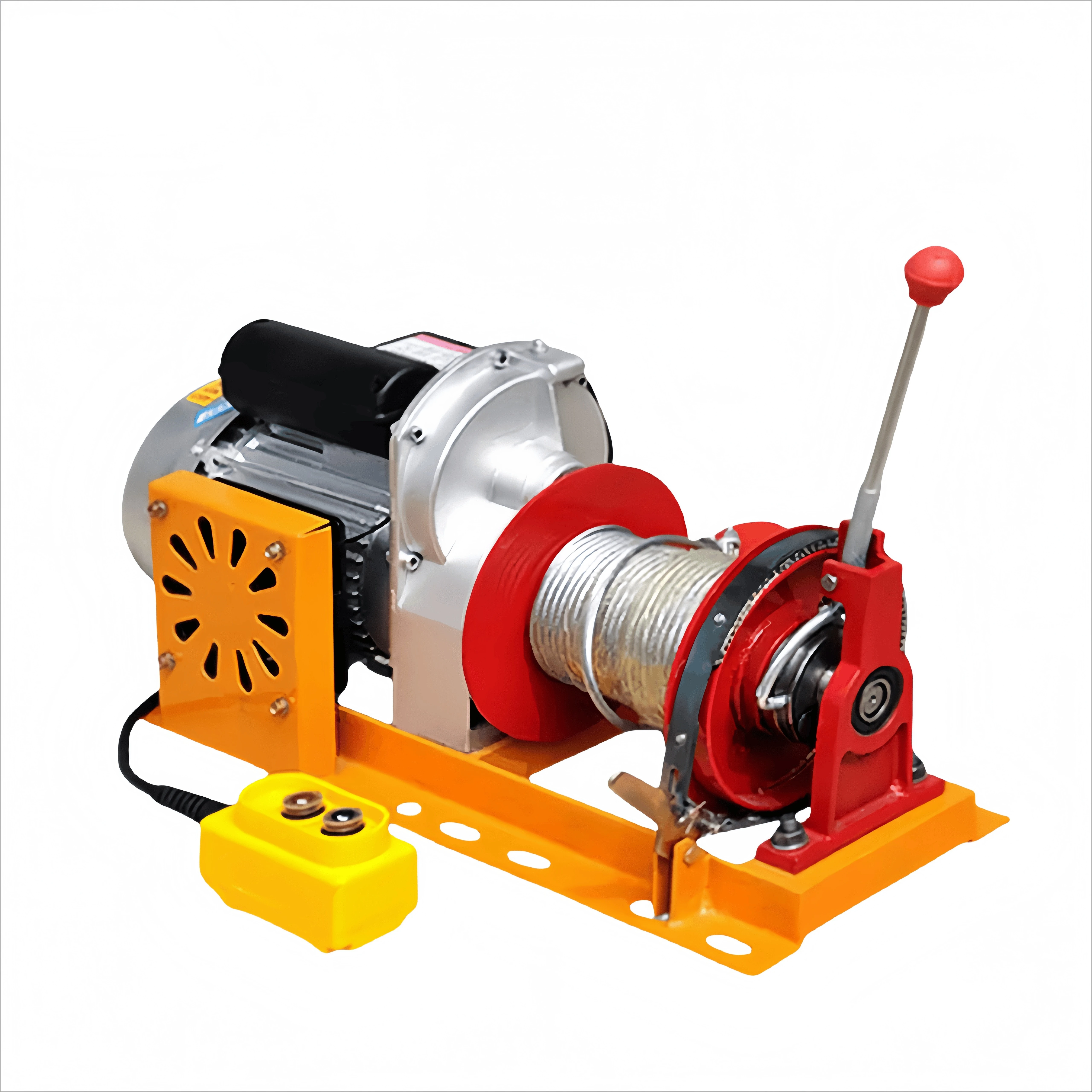 Hoist/Winch Clutch 400kg Wire Rope 2 Ton Low Noise Wireless Remote New Condition Steel/Metal for Retail Restaurant