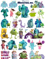 Disney movies Monsters, inc.