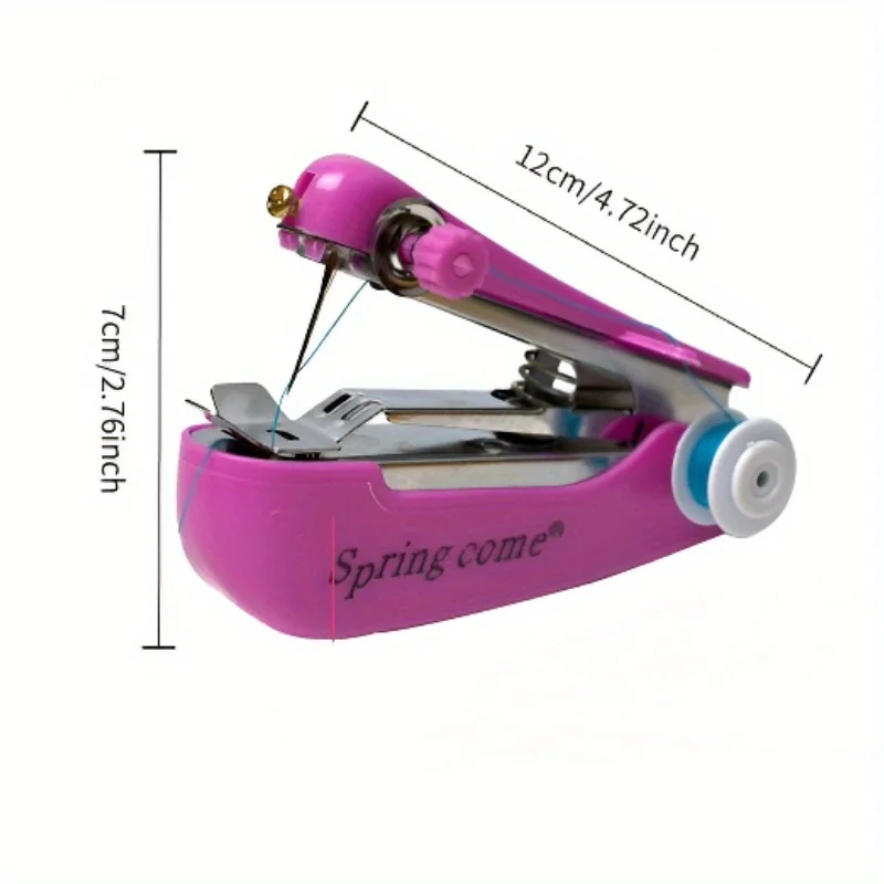 Portable Mini Hand Sewing Machine for Home Use Multi-FunctionalspringcomeCreative Sewing Machine view 5