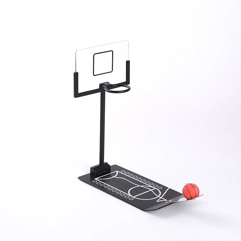Desktop stress reducing toy folding basketball machine handheld mini fun shooting rack for boyfriend and children's puzzle